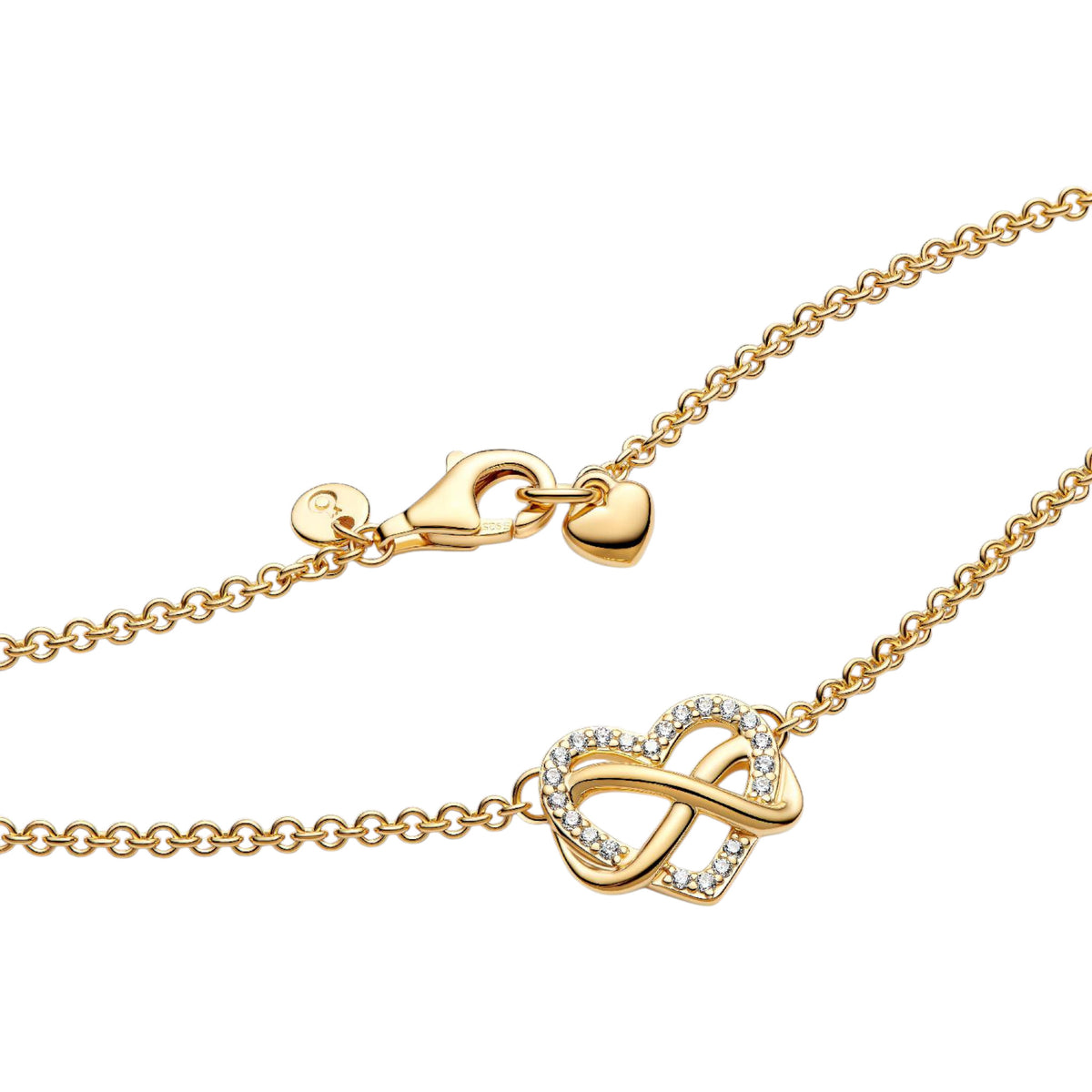 MOMENTS Collier Unendlichkeits-Herzen