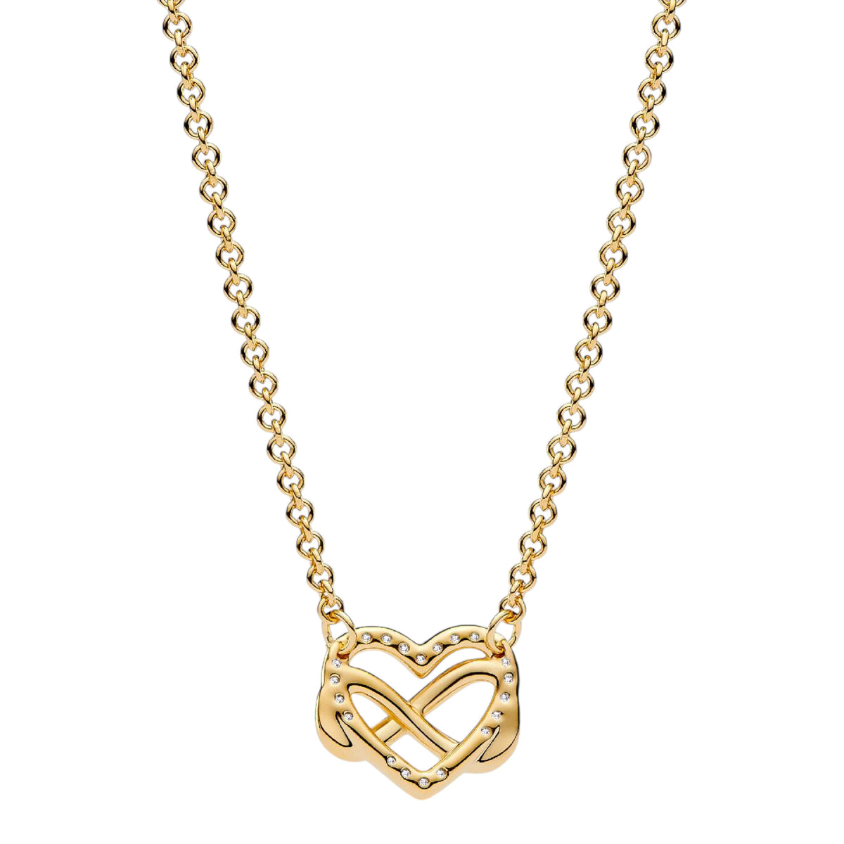 MOMENTS Collier Unendlichkeits-Herzen