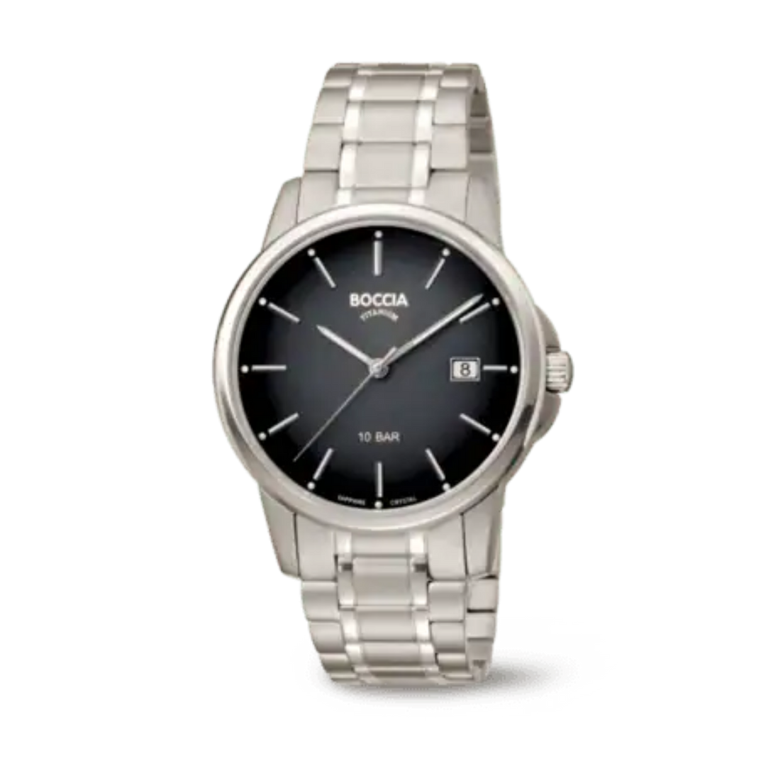 Herrenuhr Titan, Saphirglas