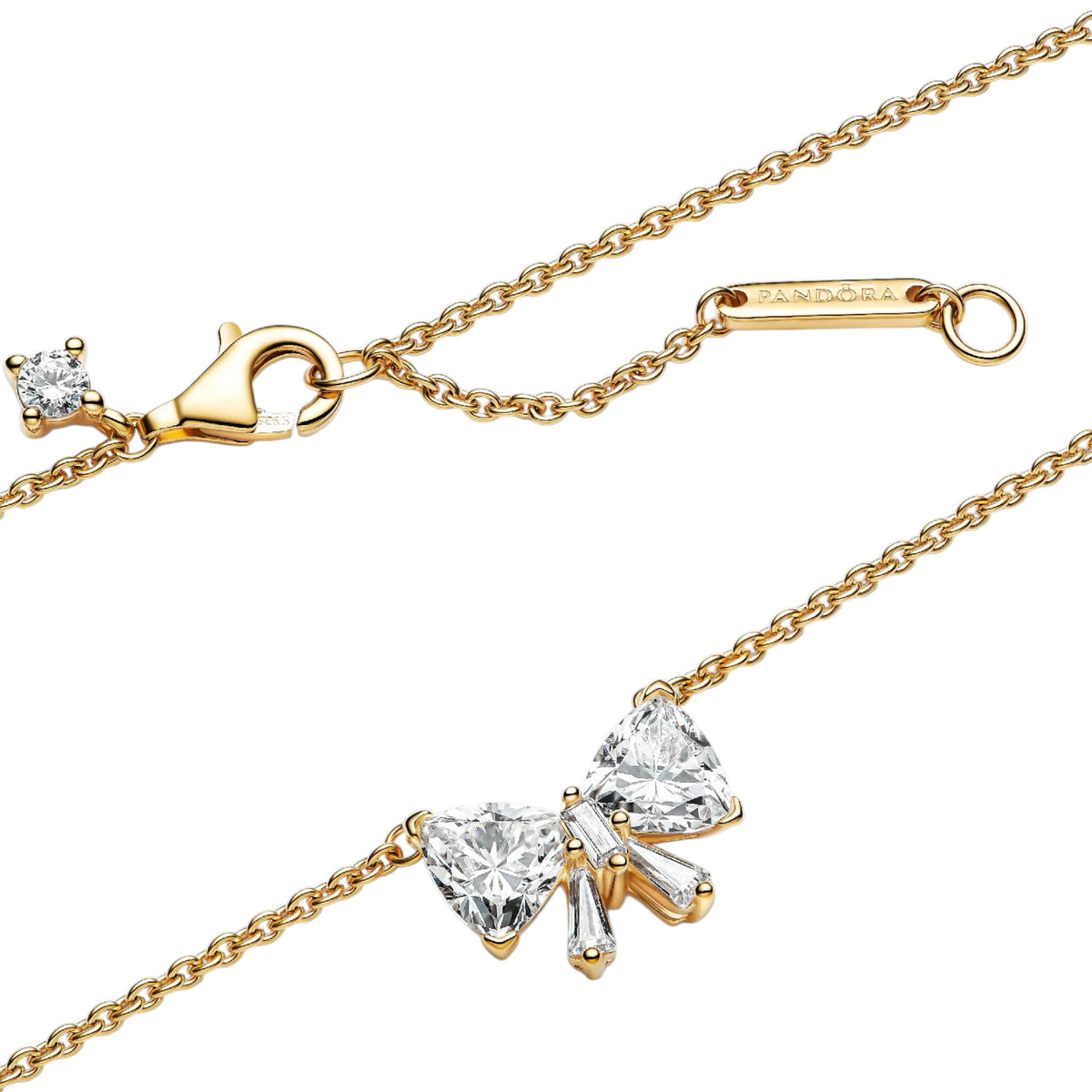 TIMELESS Kette funkelnde Schleife