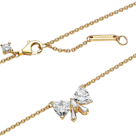 TIMELESS Kette funkelnde Schleife