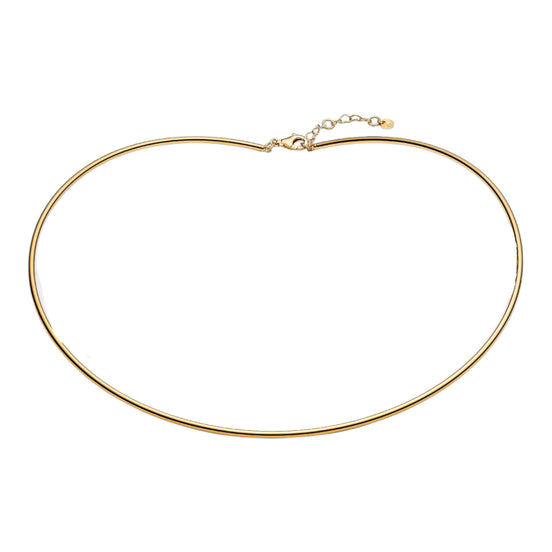 MOMENTS Choker-Kette Vergoldet