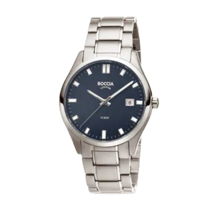 Herrenuhr Classic Reintitan Dunkelgrau