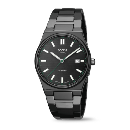 Herrenuhr Ceramic schwarz
