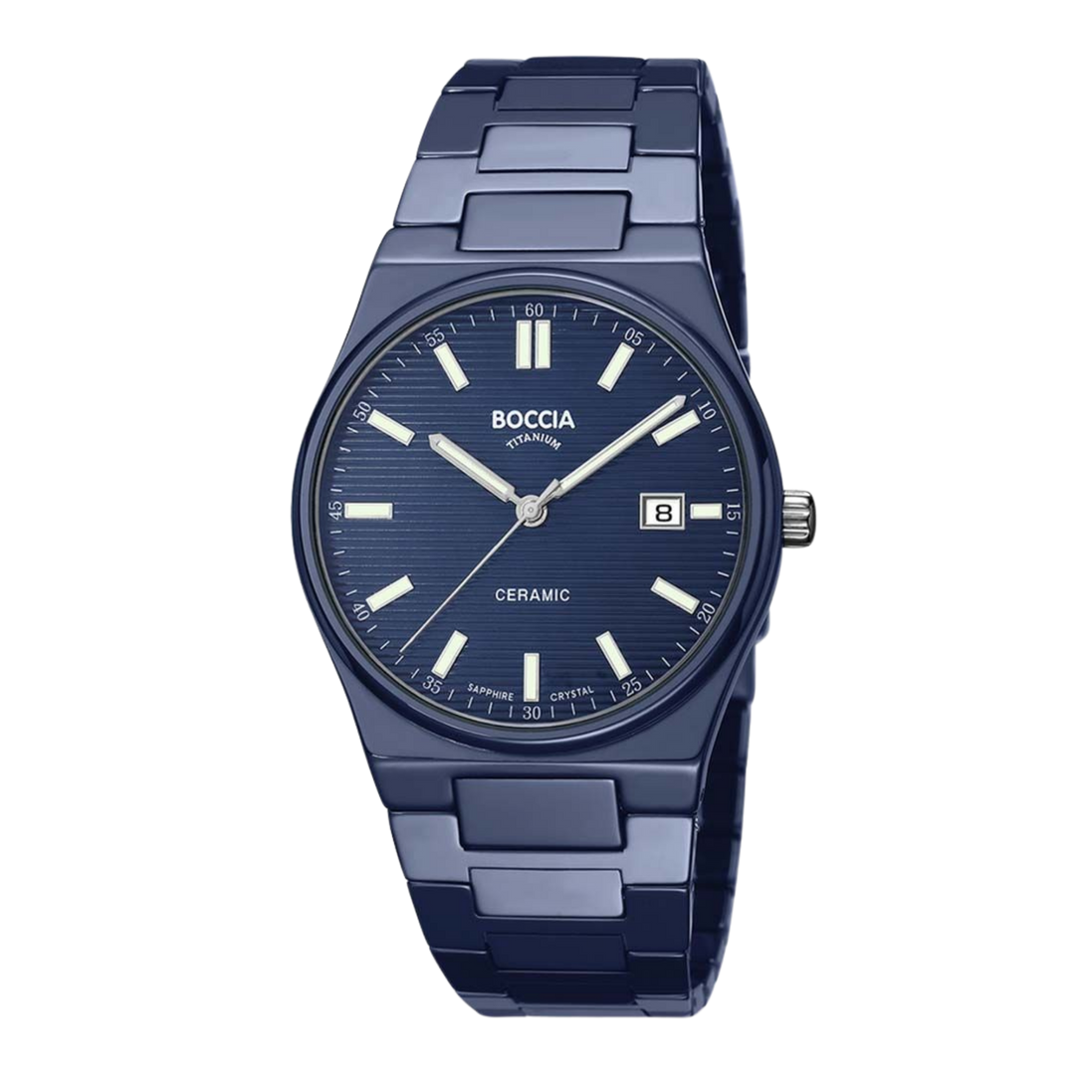 Herrenuhr Ceramic Dunkelblau