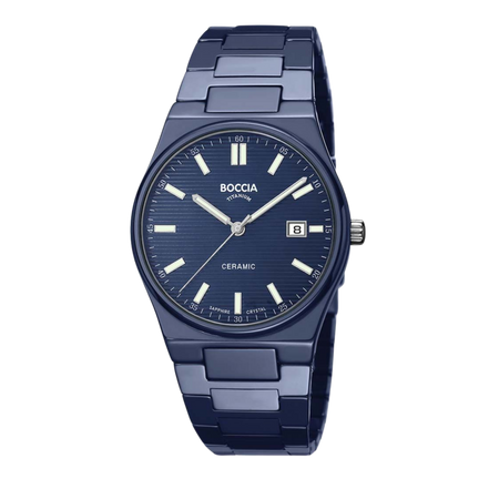 Herrenuhr Ceramic Dunkelblau