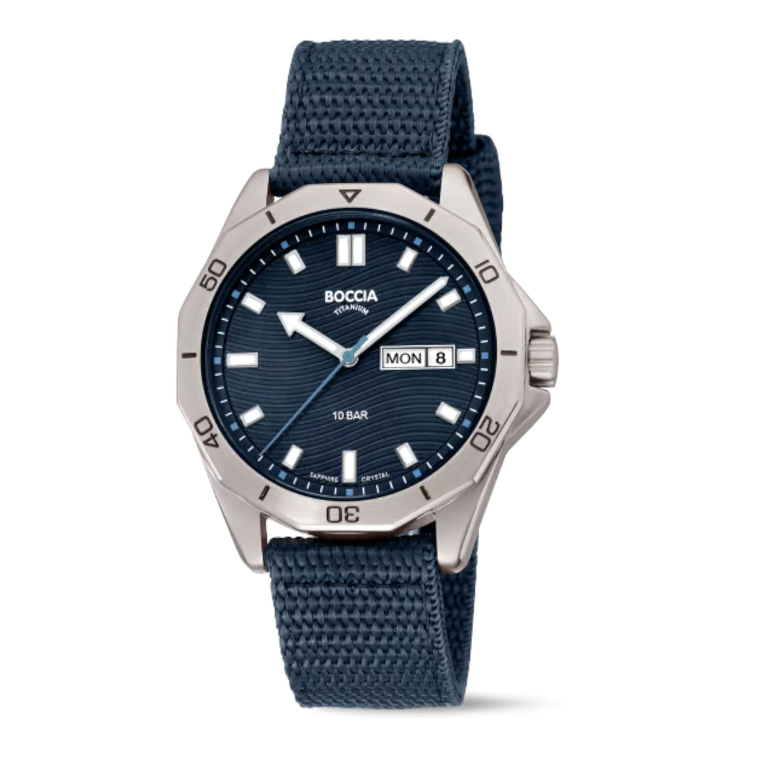 Titanium Herrenuhr Sport dunkelblau