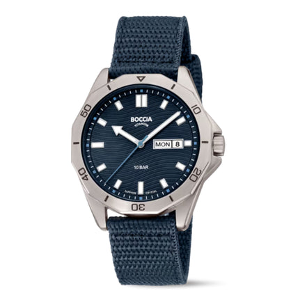 Titanium Herrenuhr Sport dunkelblau