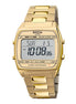 Herrenuhr Digital Chronograph gold