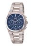 Herrenuhr Slim Zifferblatt Dunkelblau