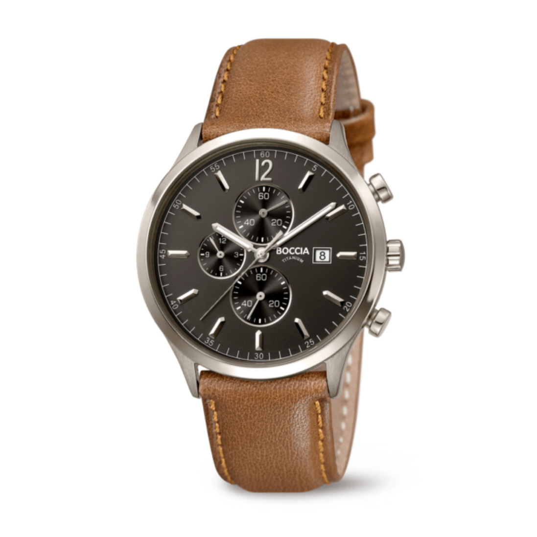 Titanium Herrenuhr Leder