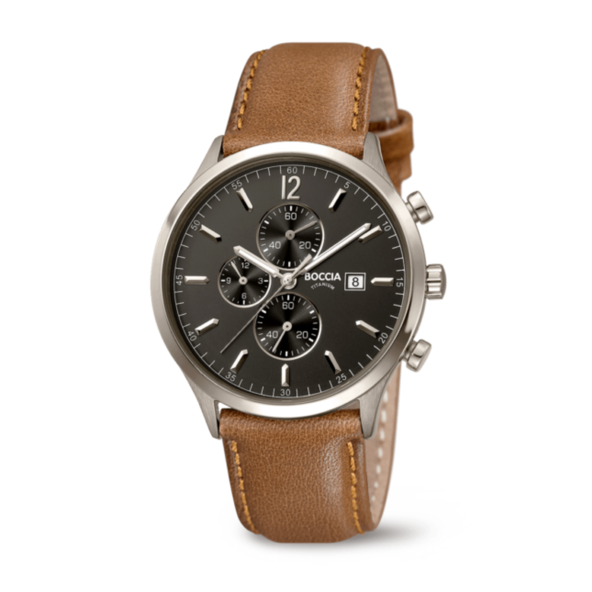 Titanium Herrenuhr Leder