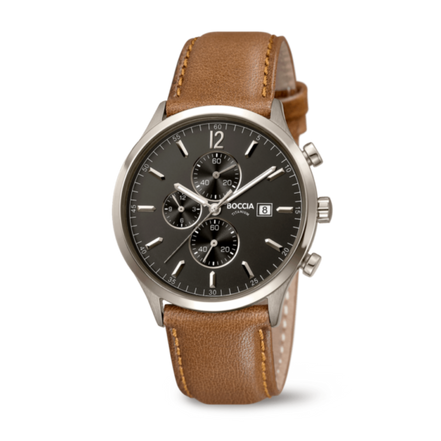 Titanium Herrenuhr Leder