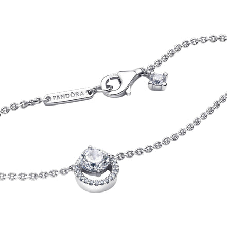 MOMENTS Collier mit funkelnden Steinen