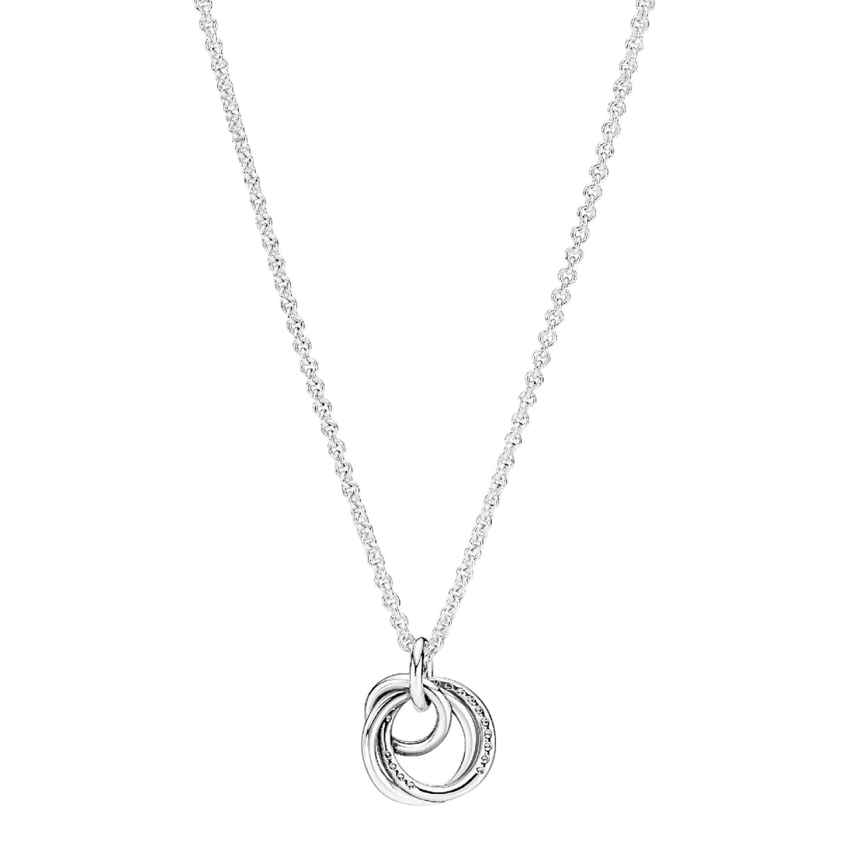 Halskette Always Together Silber mit Zirkonia