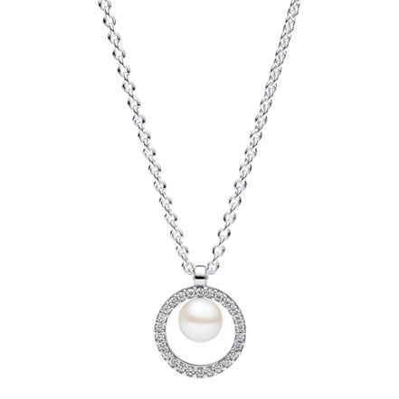 MOMENTS Collier mit Perlen Anhänger
