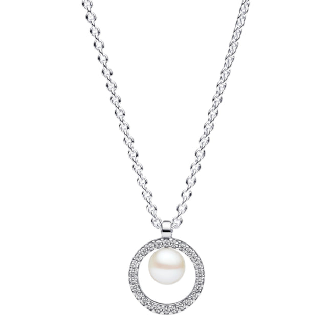 MOMENTS Collier mit Perlen Anhänger