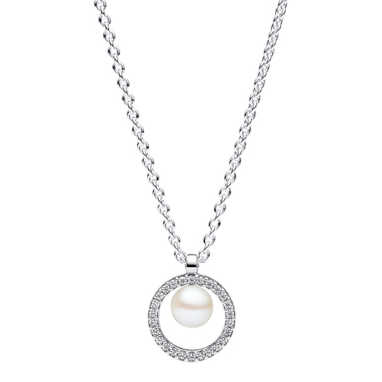 MOMENTS Collier mit Perlen Anhänger
