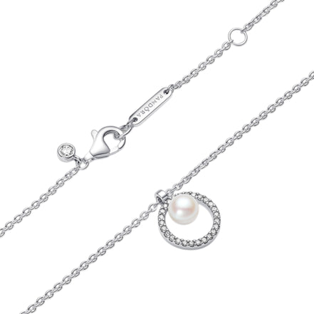 MOMENTS Collier mit Perlen Anhänger