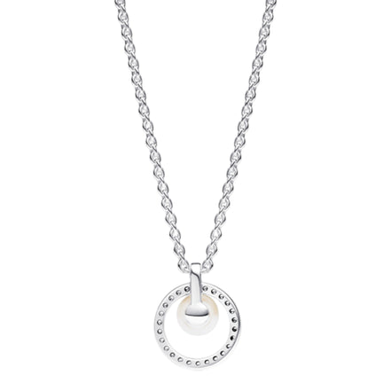 MOMENTS Collier mit Perlen Anhänger