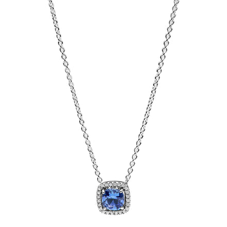 TIMELESS Halskette Zirkonia Blau