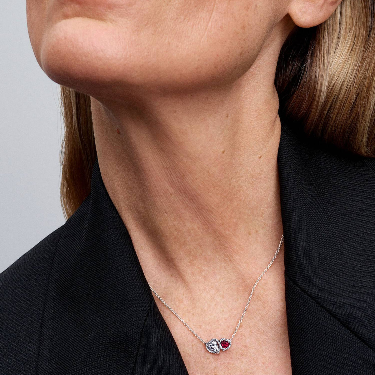 TIMELESS Kette Halo Herzen