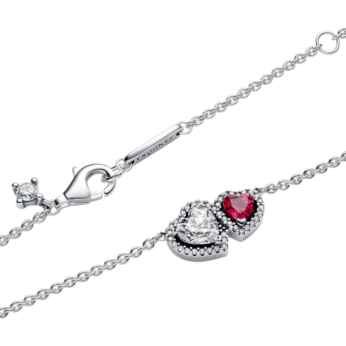 TIMELESS Kette Halo Herzen