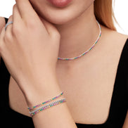 Regenbogen Tenniskette