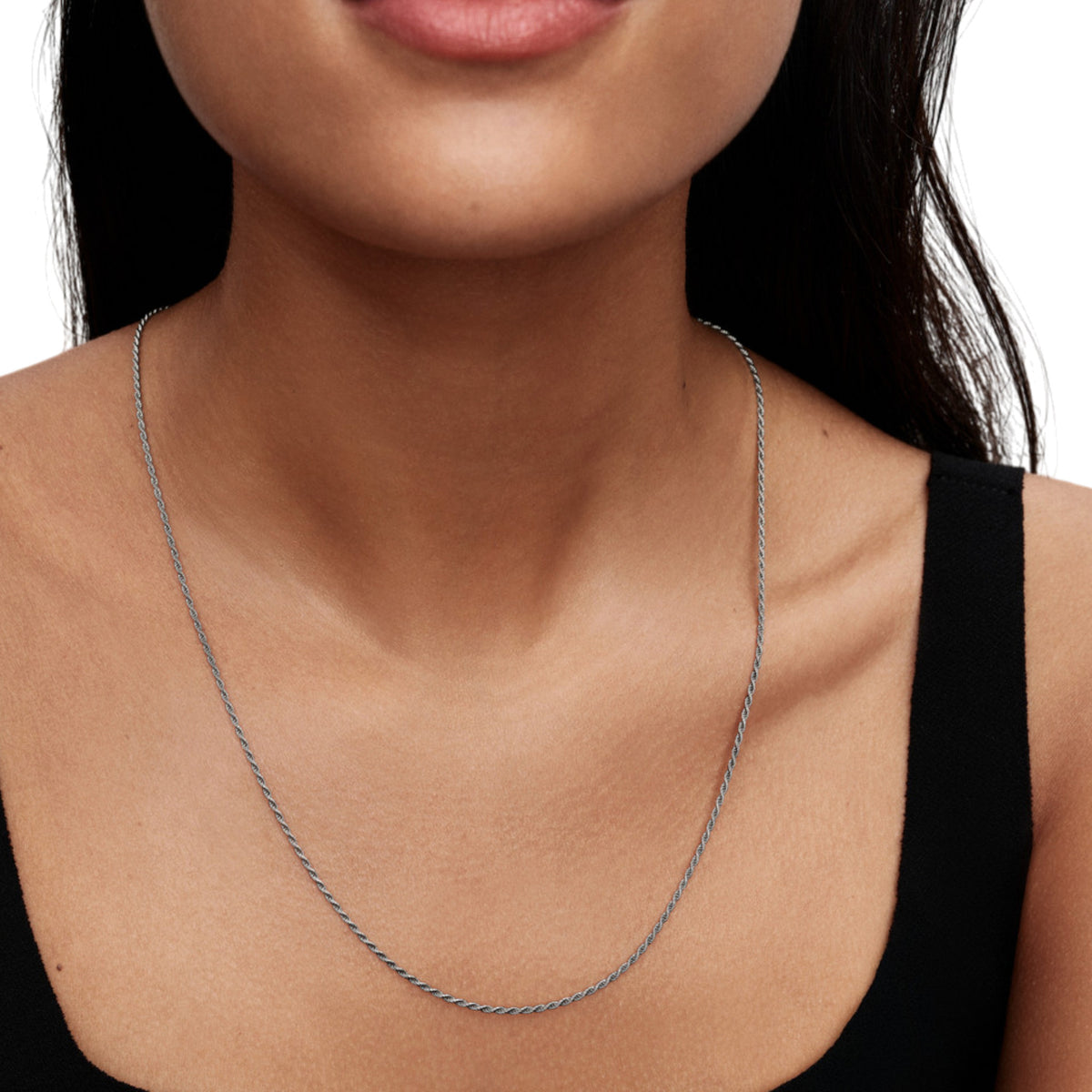 Silberne Kette