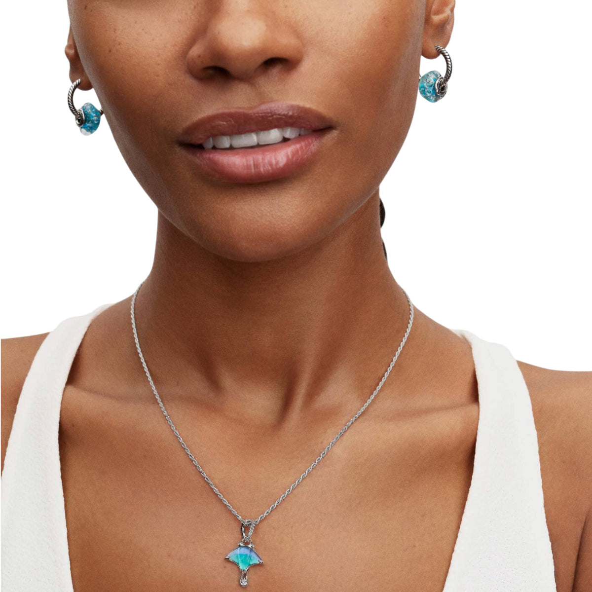 Silberne Kette