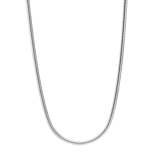 Schlangenhalskette Silber