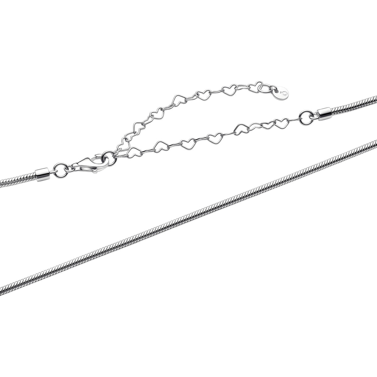 Schlangenhalskette Silber