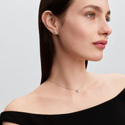 Halskette mit Stern-Anhänger aus Zirkonia