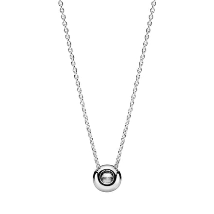 Collier Klassische Eleganz Silber Zirkonia