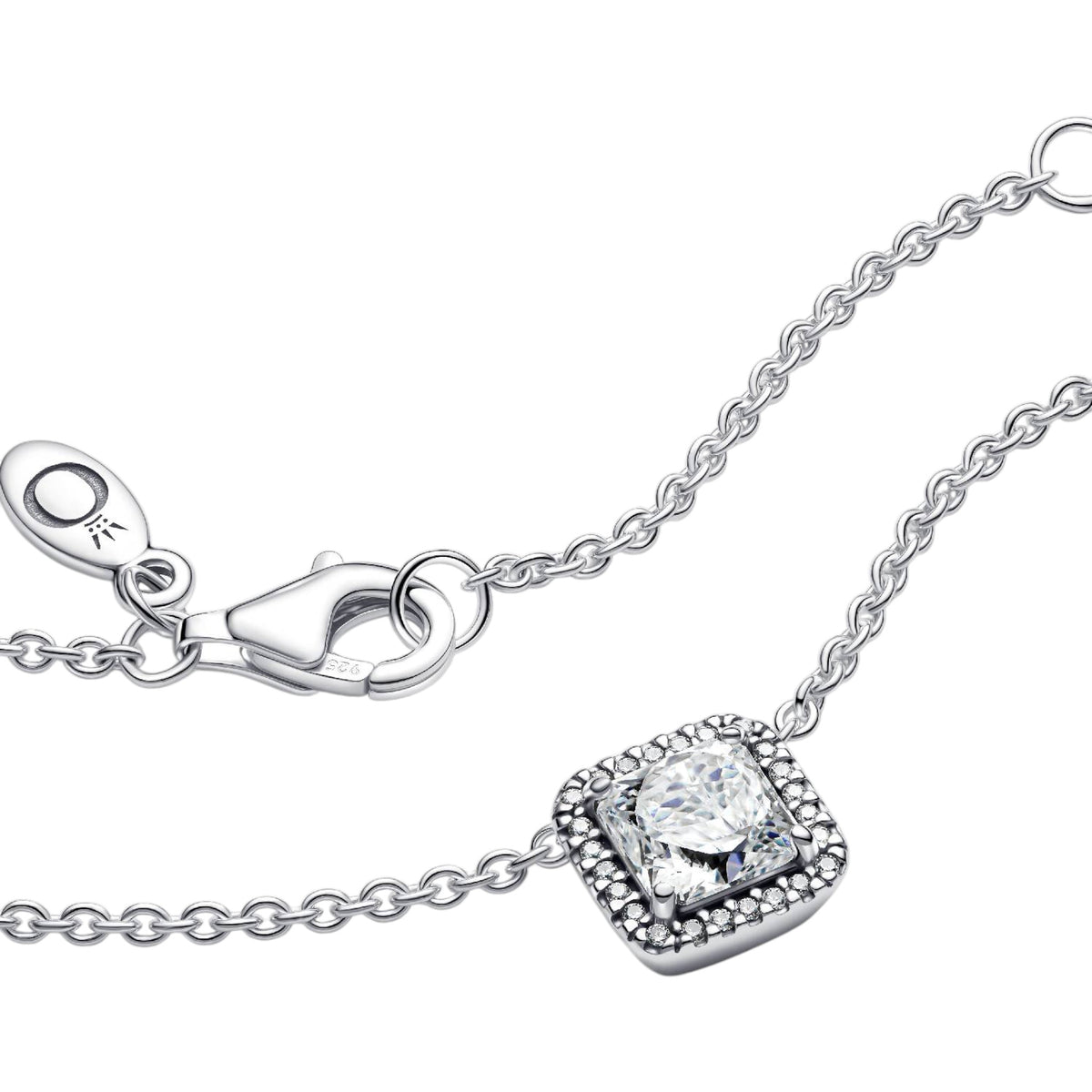 Kette mit Anhänger Zeitlose Eleganz Silber Zirkonia