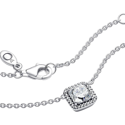 Kette mit Anhänger Zeitlose Eleganz Silber Zirkonia