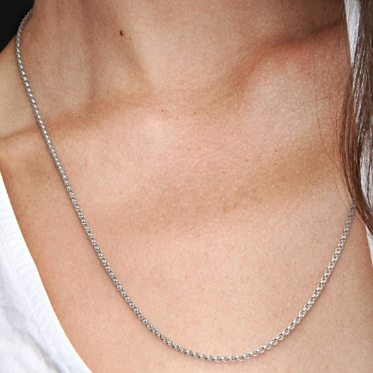 Rolokette Silber