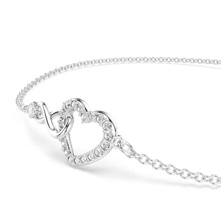 Infinity Armband mit Herz