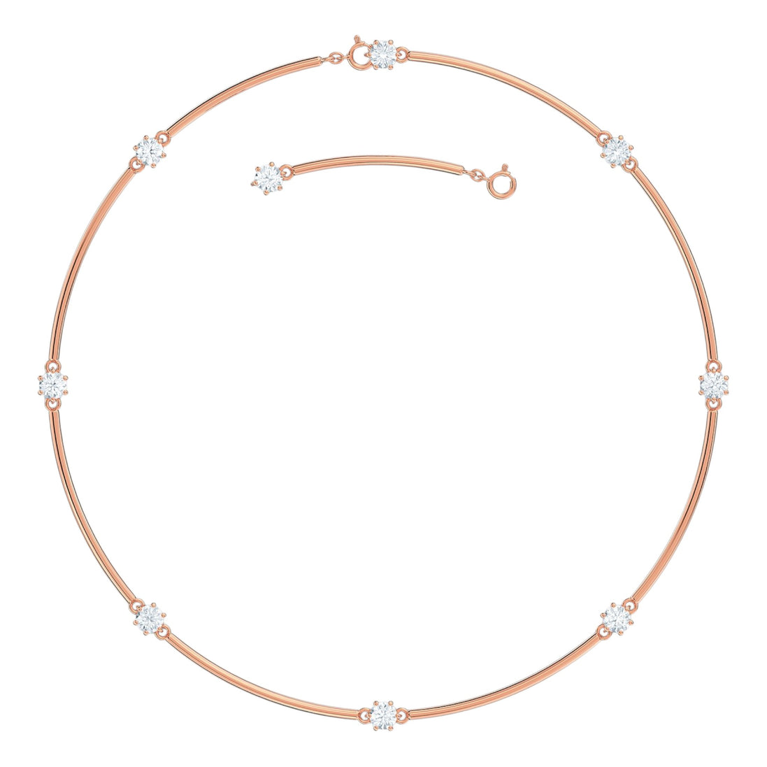 Constella Halskette rosé-vergoldet