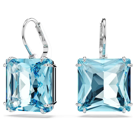 Ohrringe Millenia blau rhodiniert
