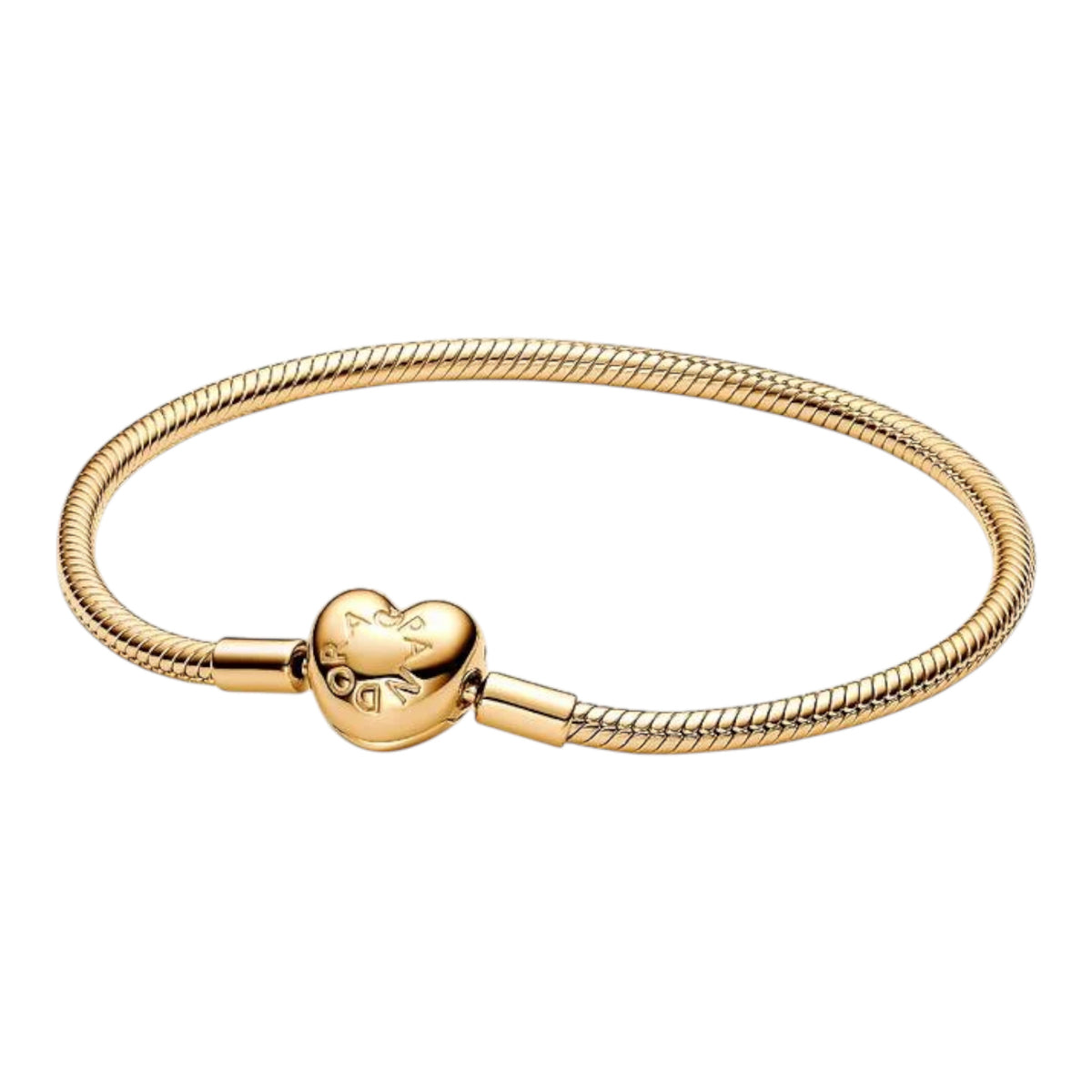 MOMENTS Gliederarmband mit Herzverschluss