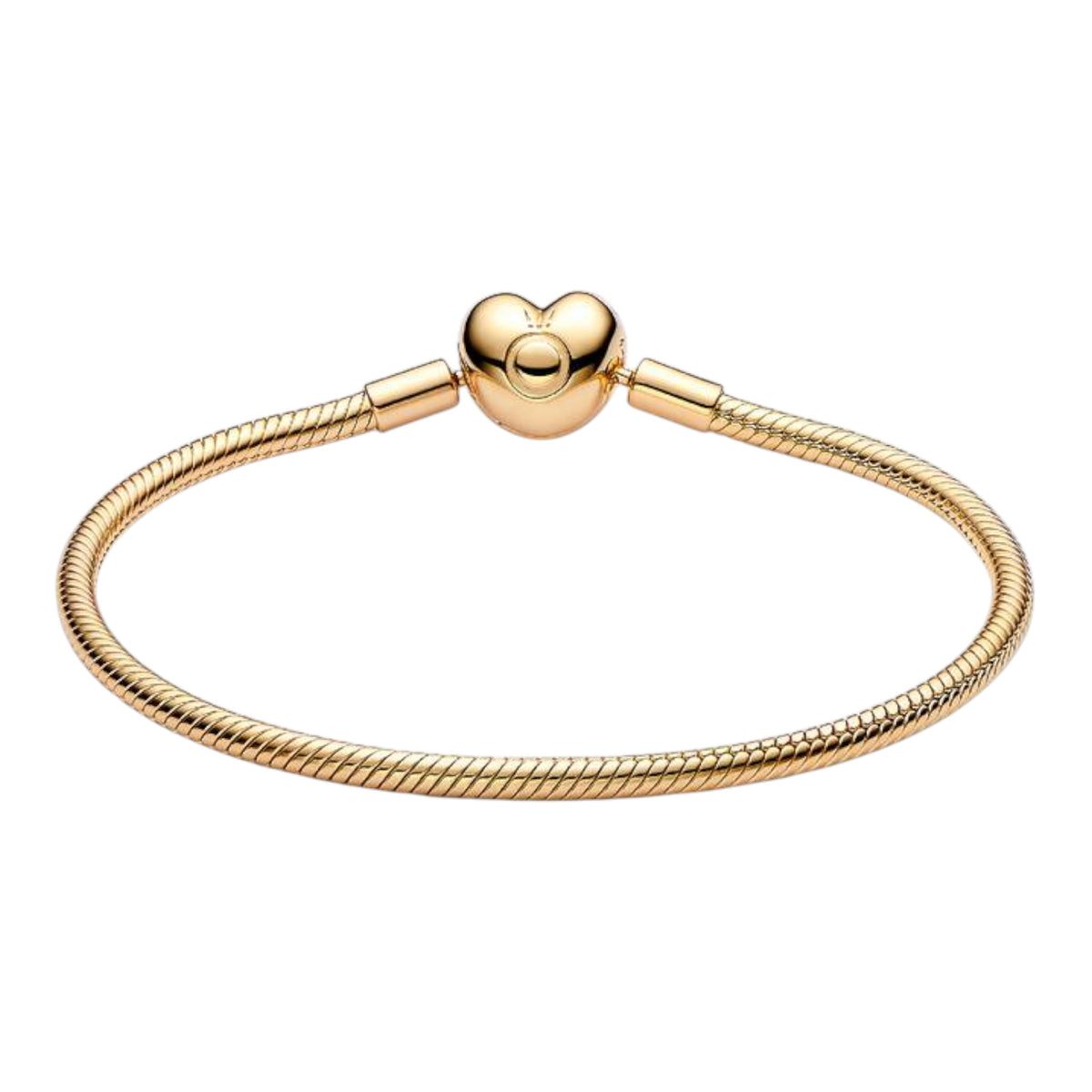 MOMENTS Gliederarmband mit Herzverschluss