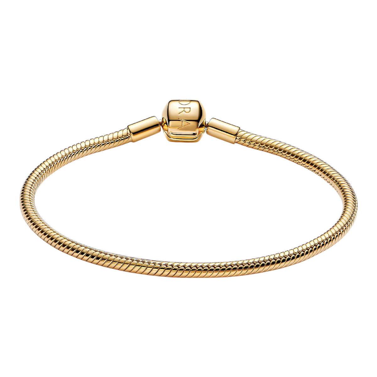 MOMENTS Armband Schlangenmuster Vergoldet