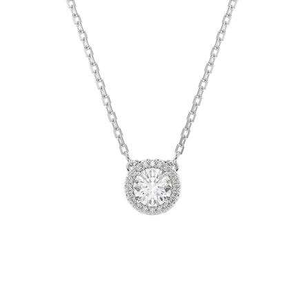 Kette Constella silber/weiss Rhodiniert