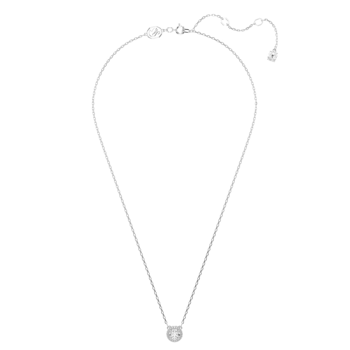 Kette Constella silber/weiss Rhodiniert