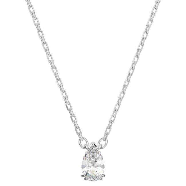 Kette Millenia Anhänger silber/weiss