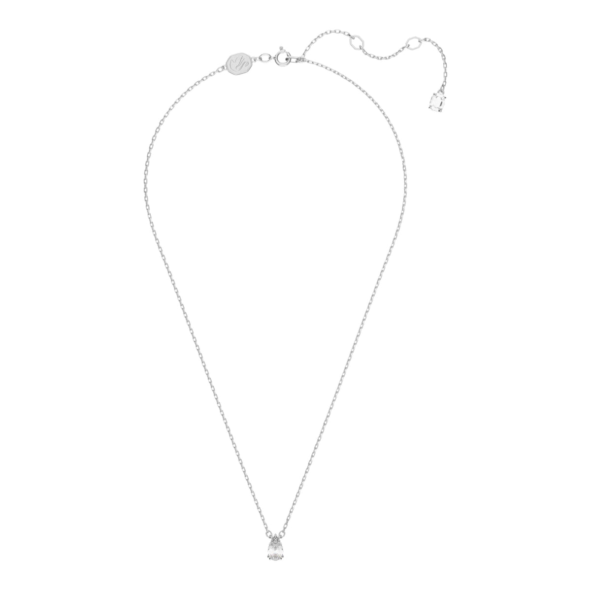 Kette Millenia Anhänger silber/weiss