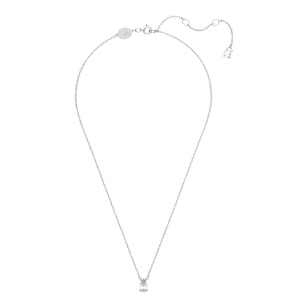 Kette Millenia Anhänger silber/weiss