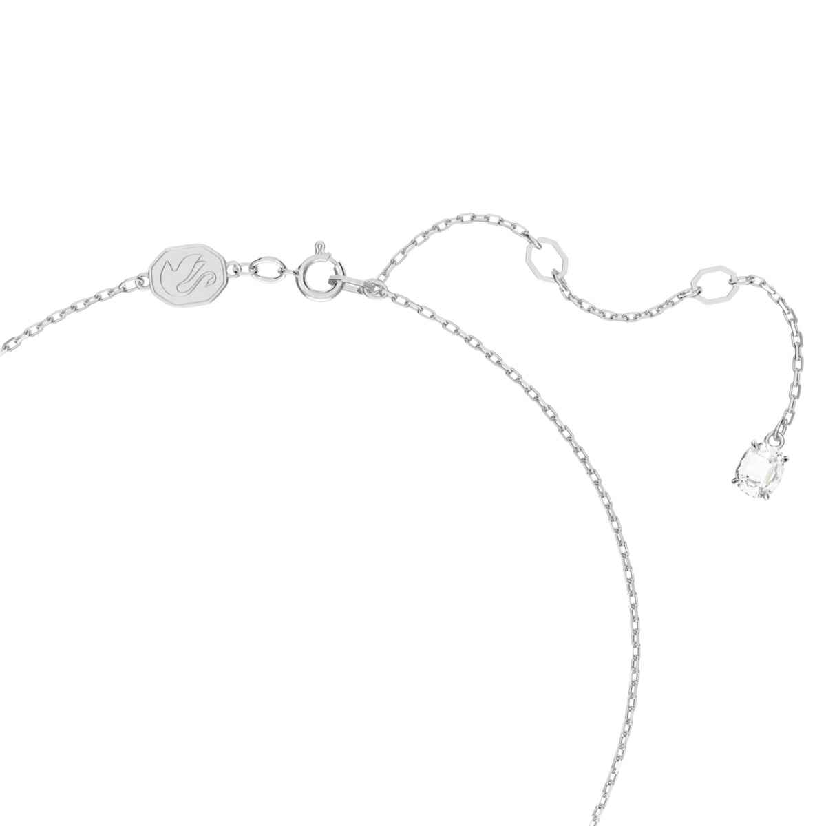 Kette Millenia Anhänger silber/weiss