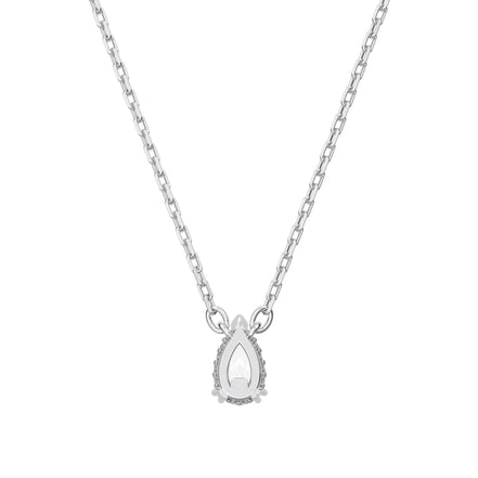 Kette Millenia Anhänger silber/weiss